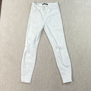 j brand‎ jeans womens white denim skinny size 27